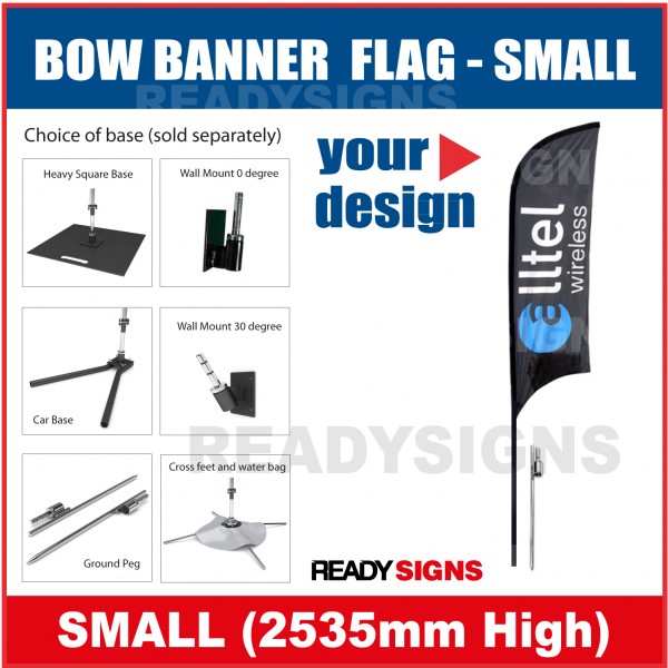 Banner Flag - Bow Banner - Small